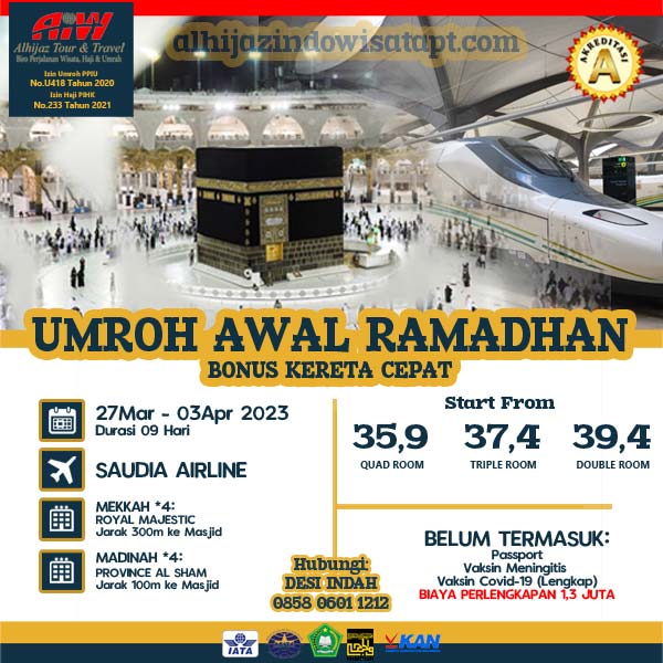 paket umroh ramadhan 2023