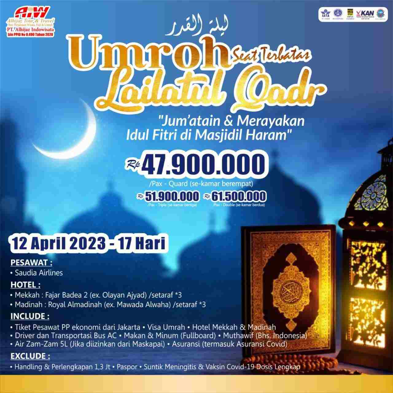 Umroh Ramadhan Itikaf