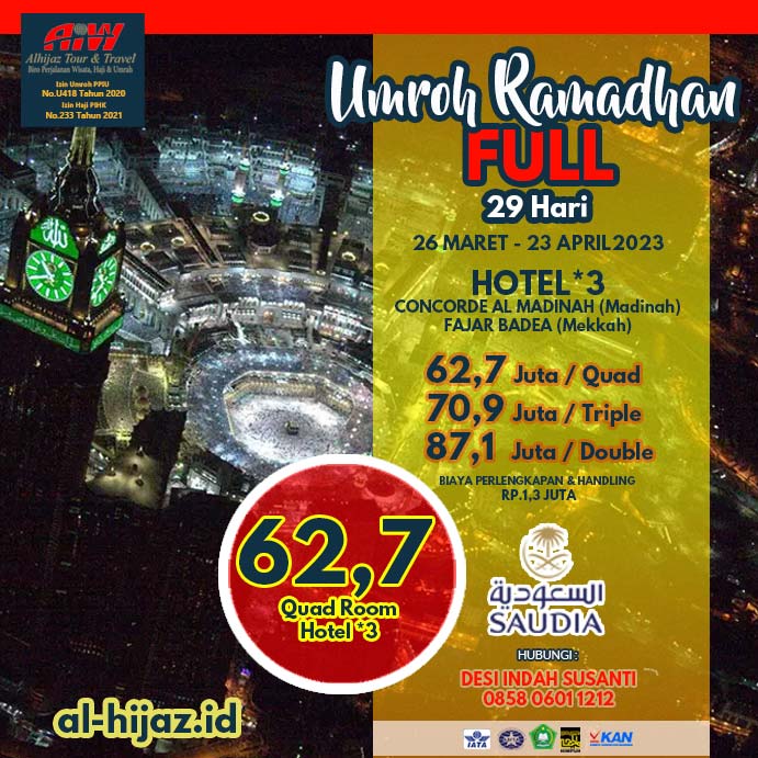 umroh ramadhan full 2023