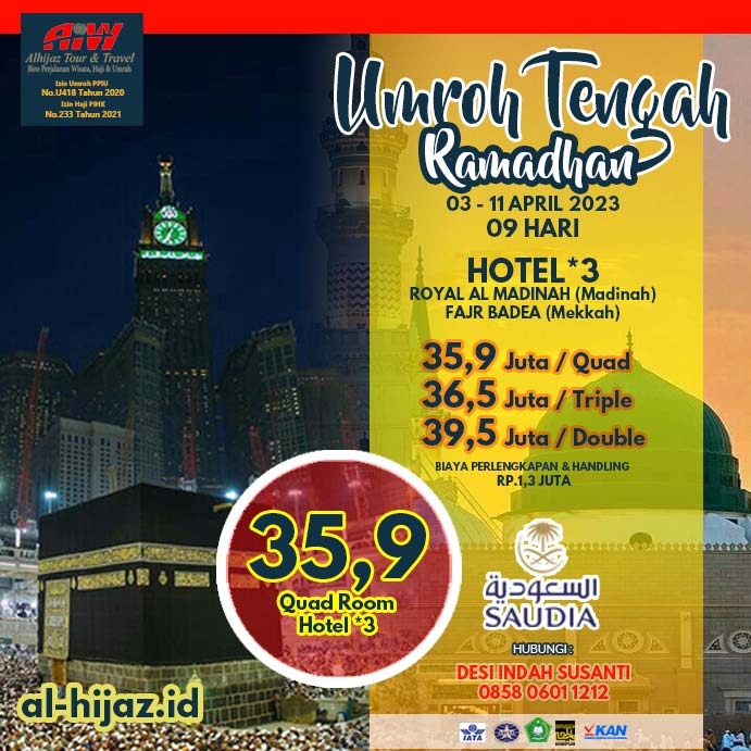 Paket Umroh Ramadhan 2023